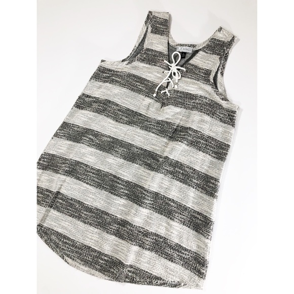 Other - 🌴 3/$20 J. Valdi Striped Knit Cover up Dress